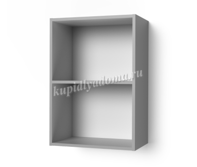 Шкаф верхний со стеклом 5ВС кухня Бомбей (Сандал белый)